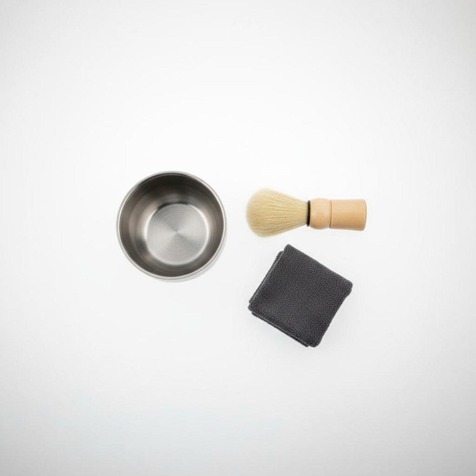 Shaving Bowl Soap - Metalen scheerschuimbakje voor mannen, scheerschuifje met