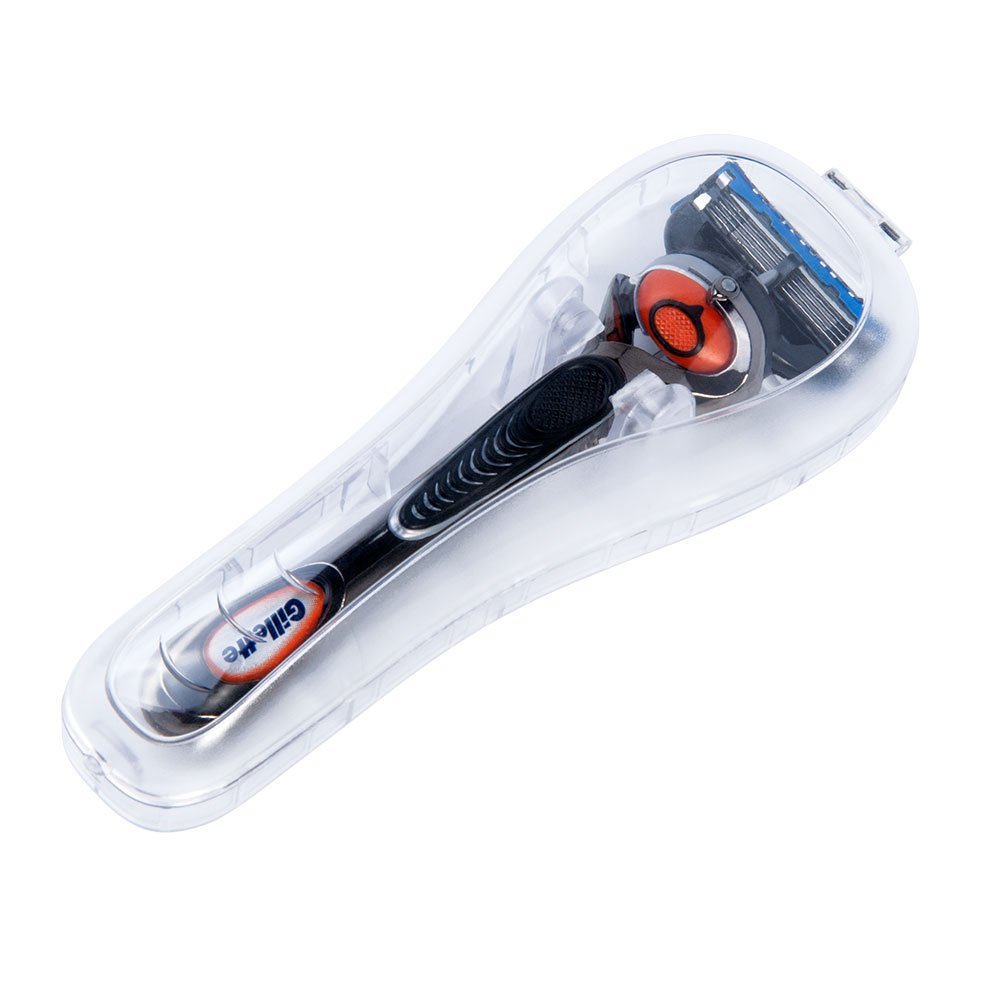 Mens Grooming Box - Waterdichte, krasbestendige, transparante scheermesdoos, stofdichte, draagbare