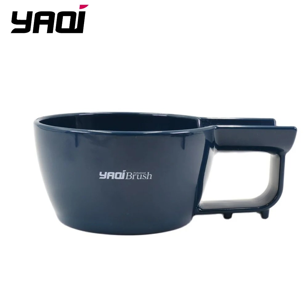 Shaving Bowl Soap - Yaqi hoogwaardige donkerblauwe kleur plastic scheerkom