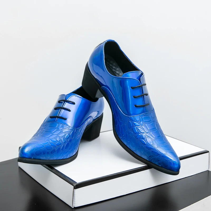 Men'S Grooming Oxford - Luxe Meerdere Kleuren Hoge Hak Herenschoenen