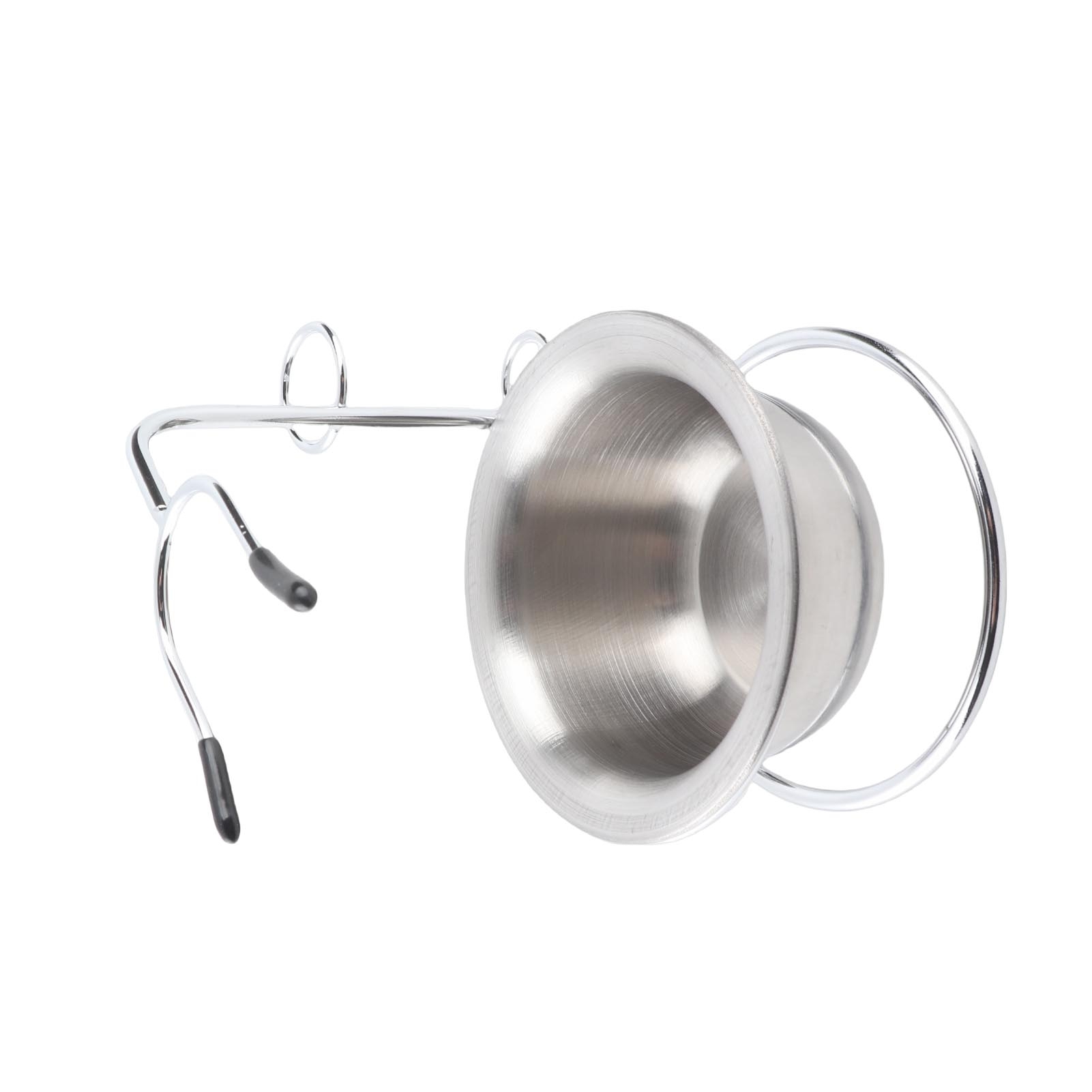 Shaving Bowl Soap - Scheerstandaard met kom, metalen scheerkwast houder,