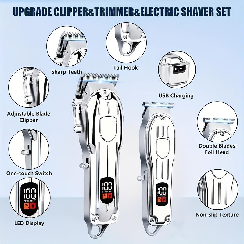 USB Oplaadbare Haarknipperset  - Mens Grooming Kit Gift Set recensie en prijs