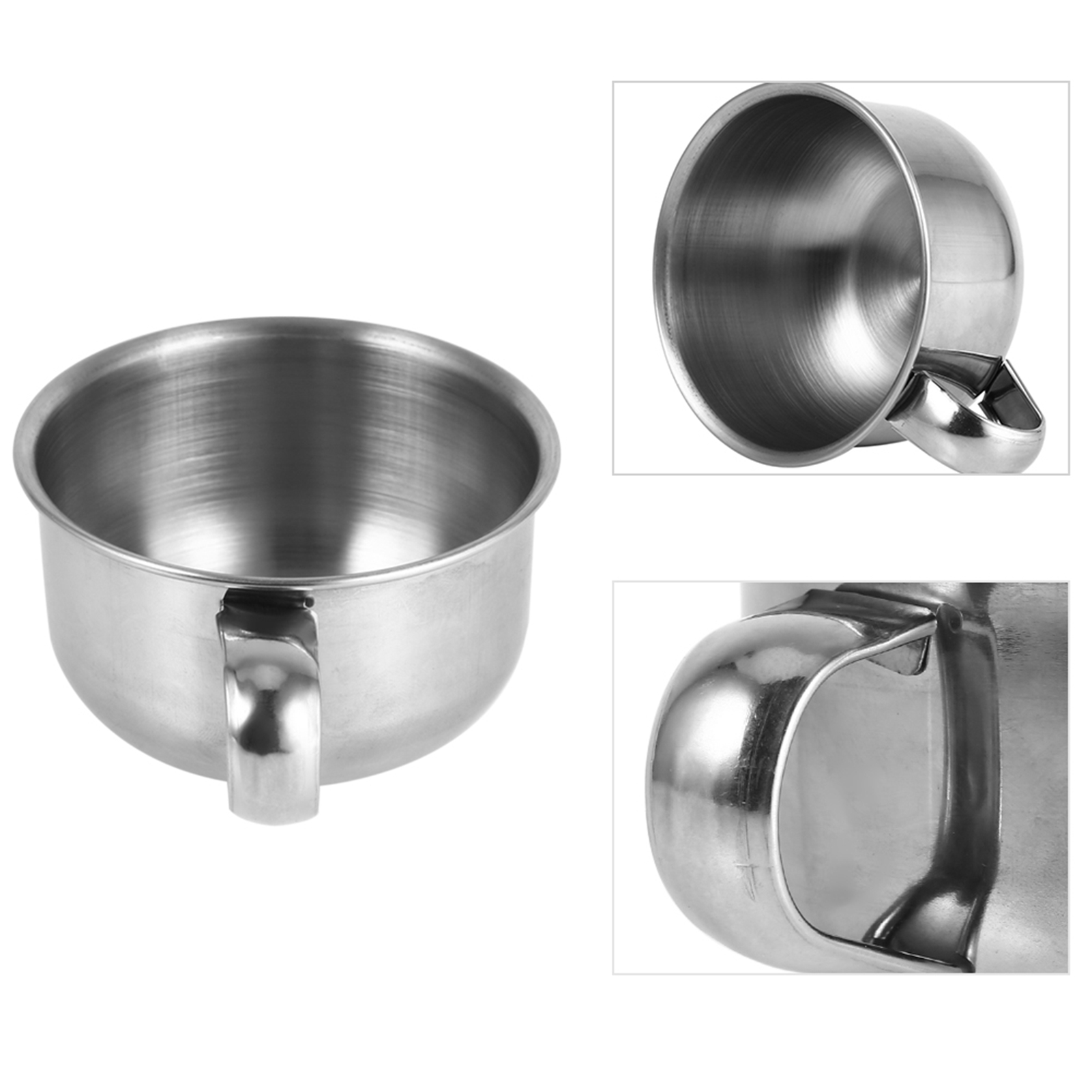 Nieuwe roestvrijstalen metalen - Shaving Bowl Soap recensie en prijs