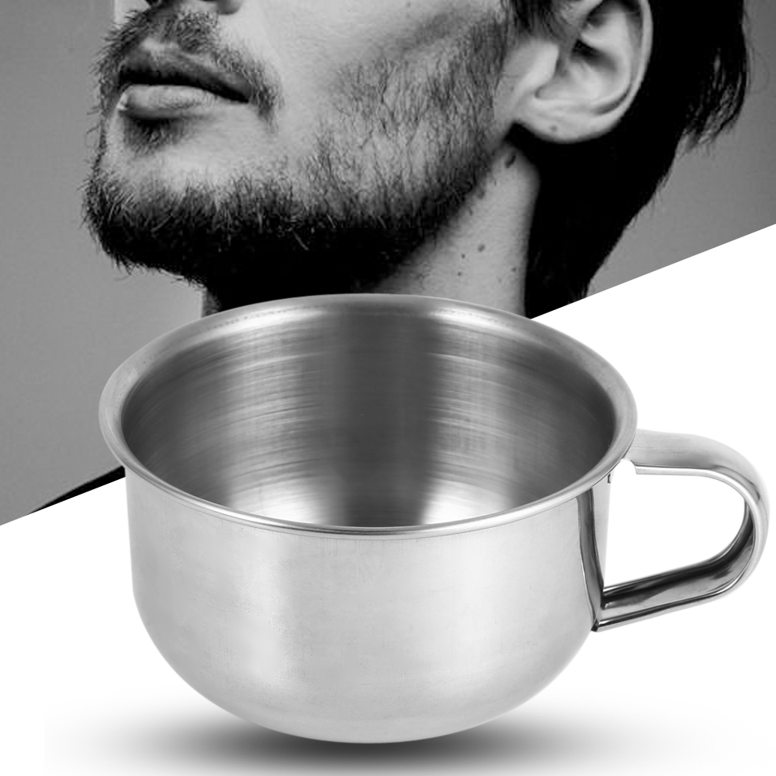 Nieuwe roestvrijstalen metalen - Shaving Bowl Soap recensie en prijs