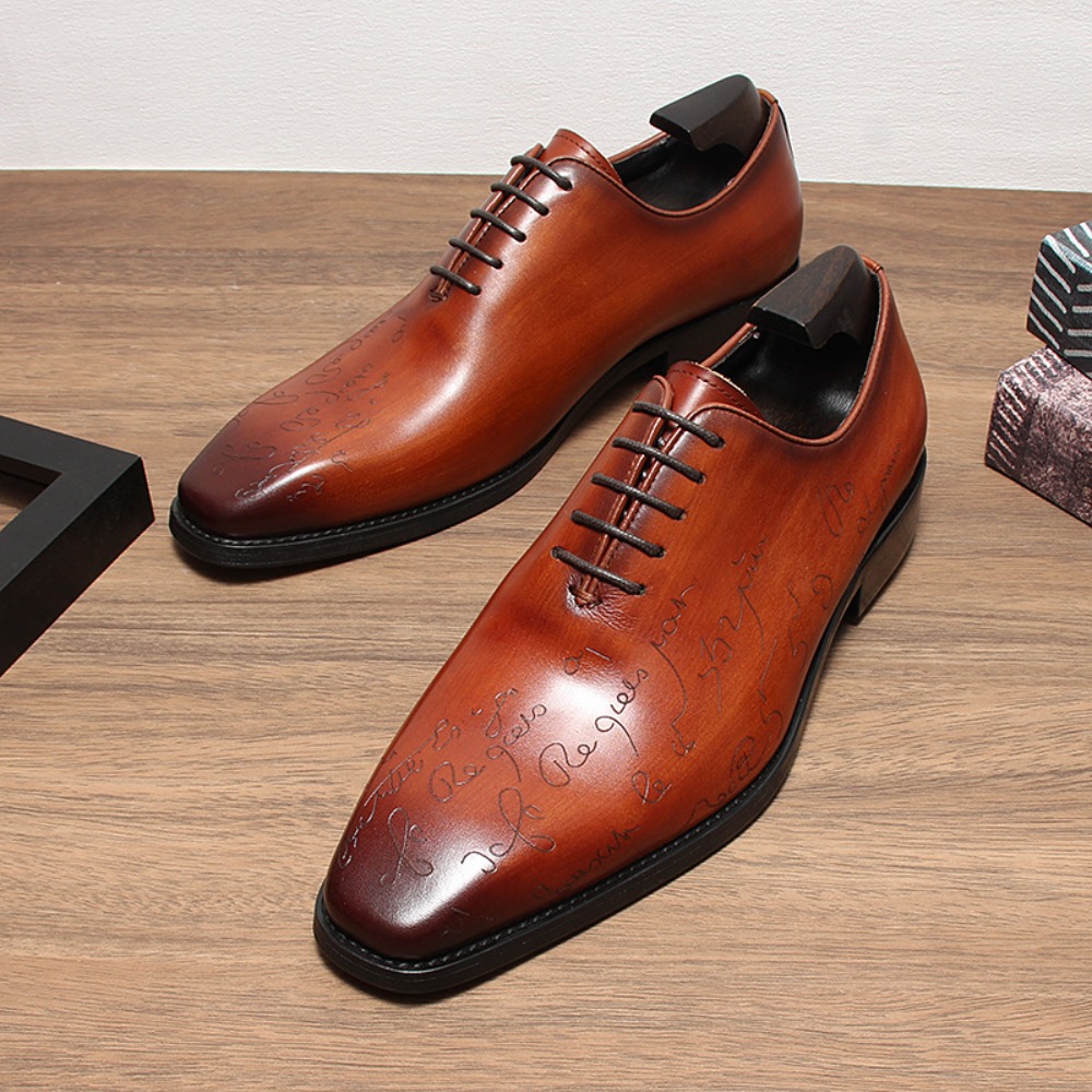 Herenkantoorschoenen met bloem - Men'S Grooming Oxford recensie en prijs