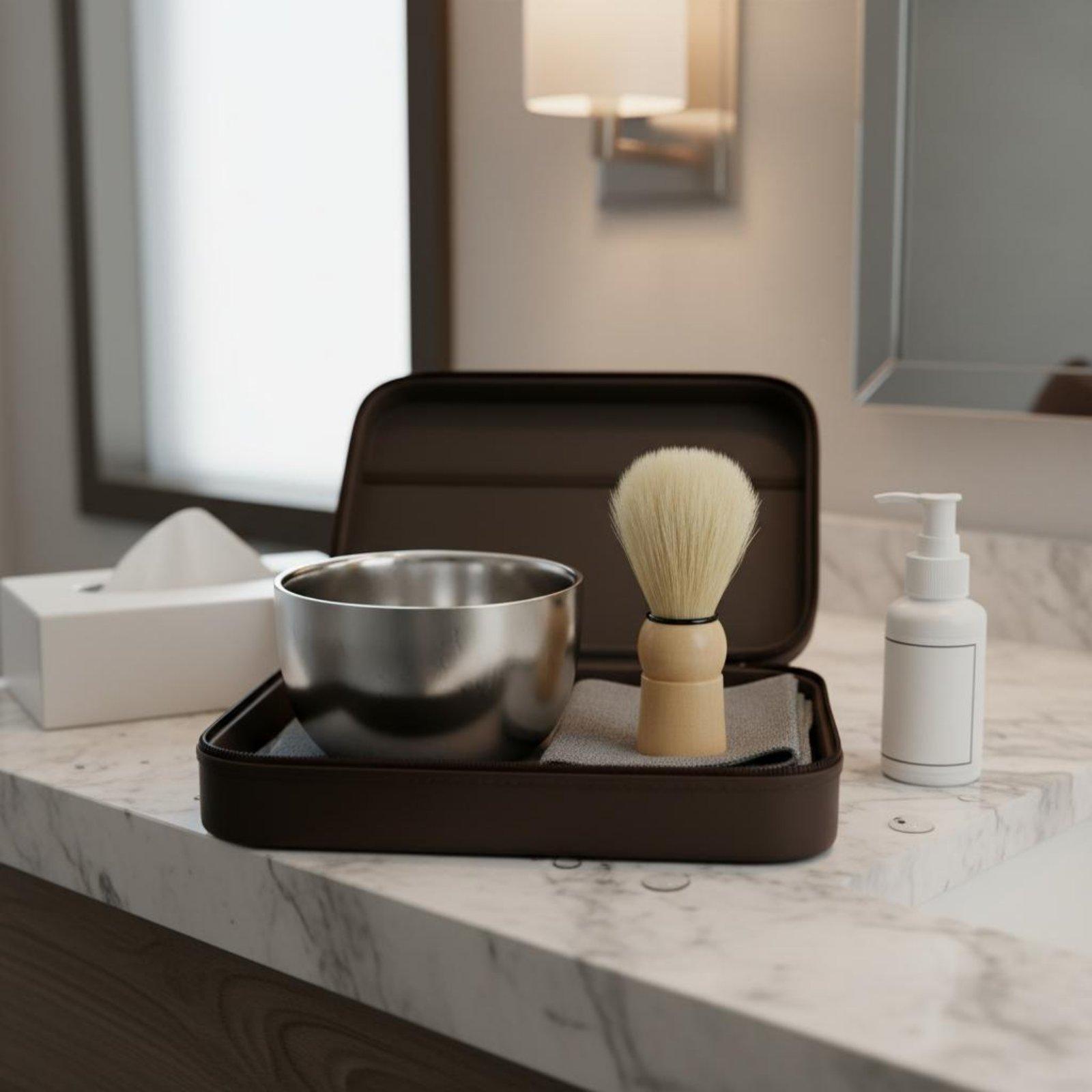 Metalen scheerschuimbakje voor - Shaving Bowl Soap recensie en prijs