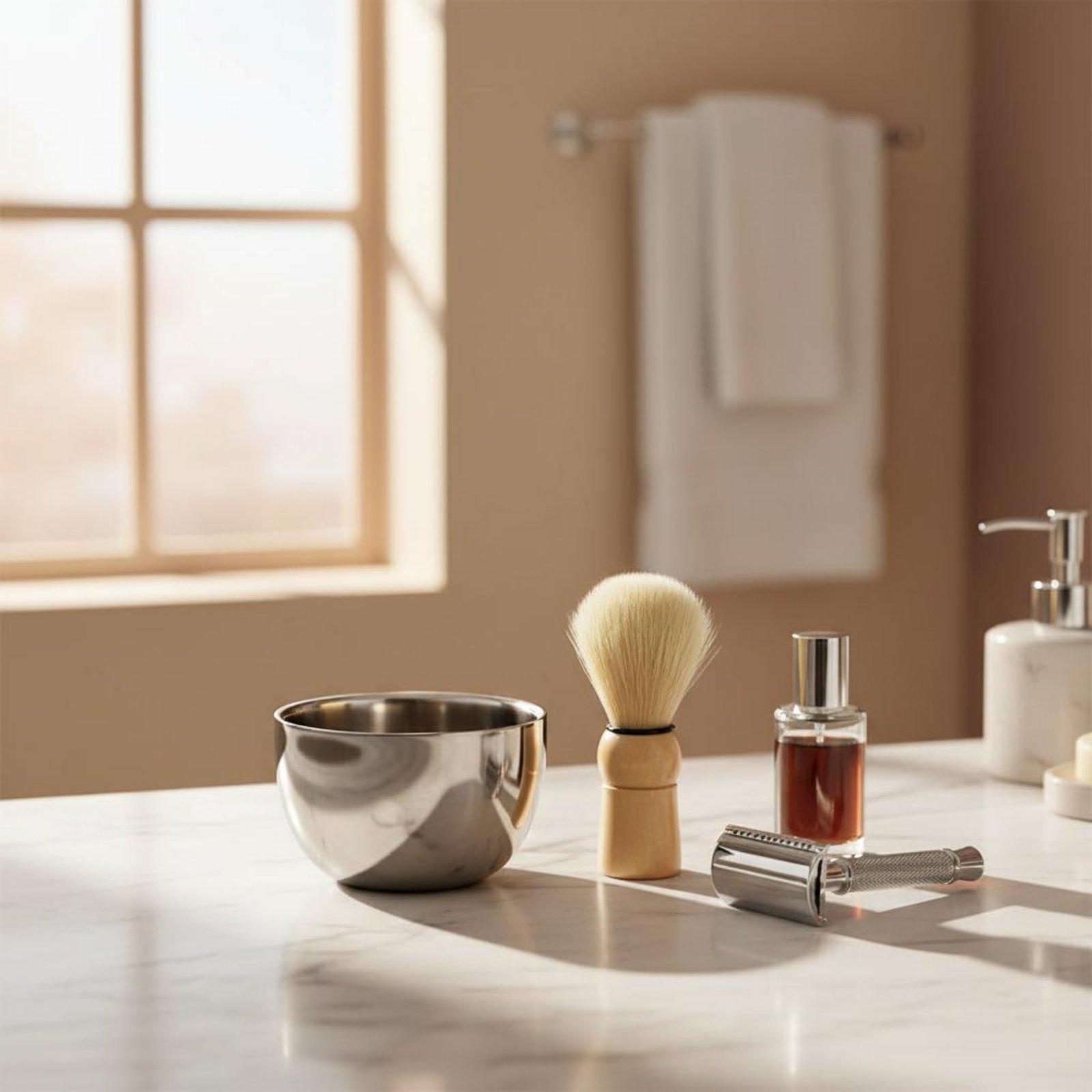 Metalen scheerschuimbakje voor - Shaving Bowl Soap recensie en prijs