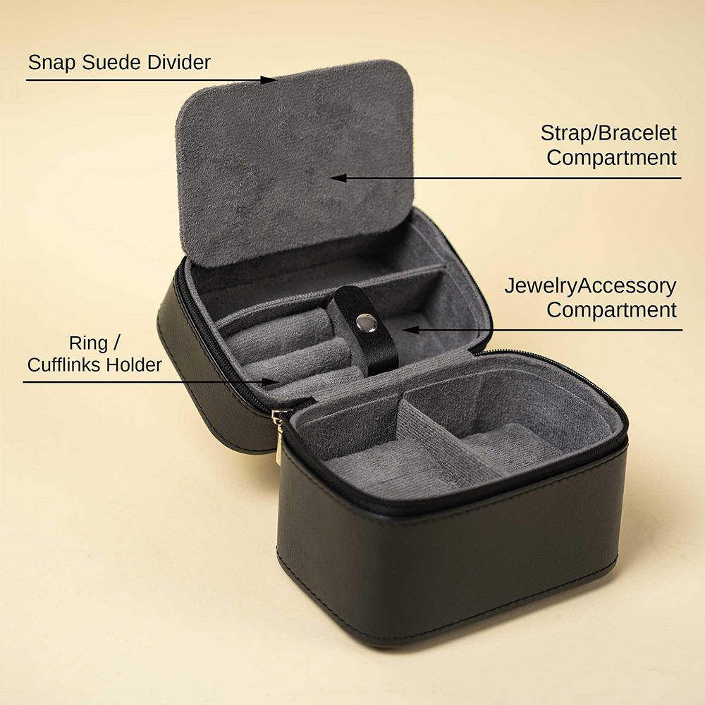 Gepersonaliseerde horlogedoos  - Mens Grooming Box recensie en prijs