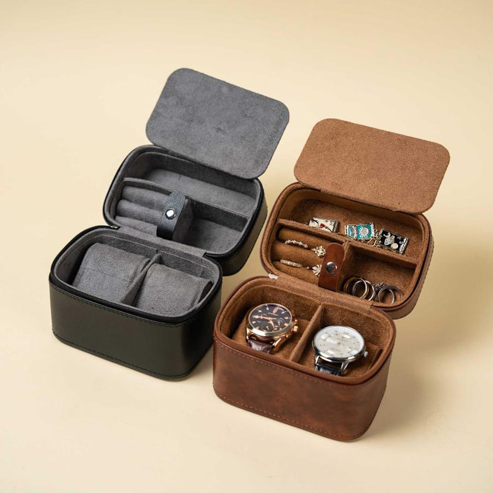 Gepersonaliseerde horlogedoos  - Mens Grooming Box recensie en prijs