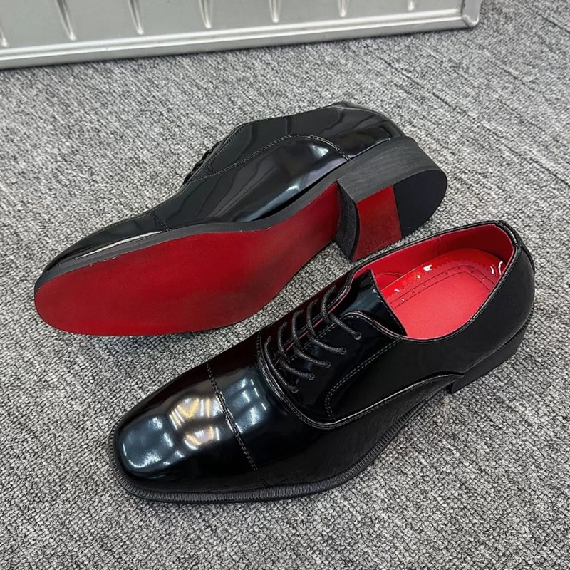 Driekleurige glanzende derby s - Men'S Grooming Oxford recensie en prijs