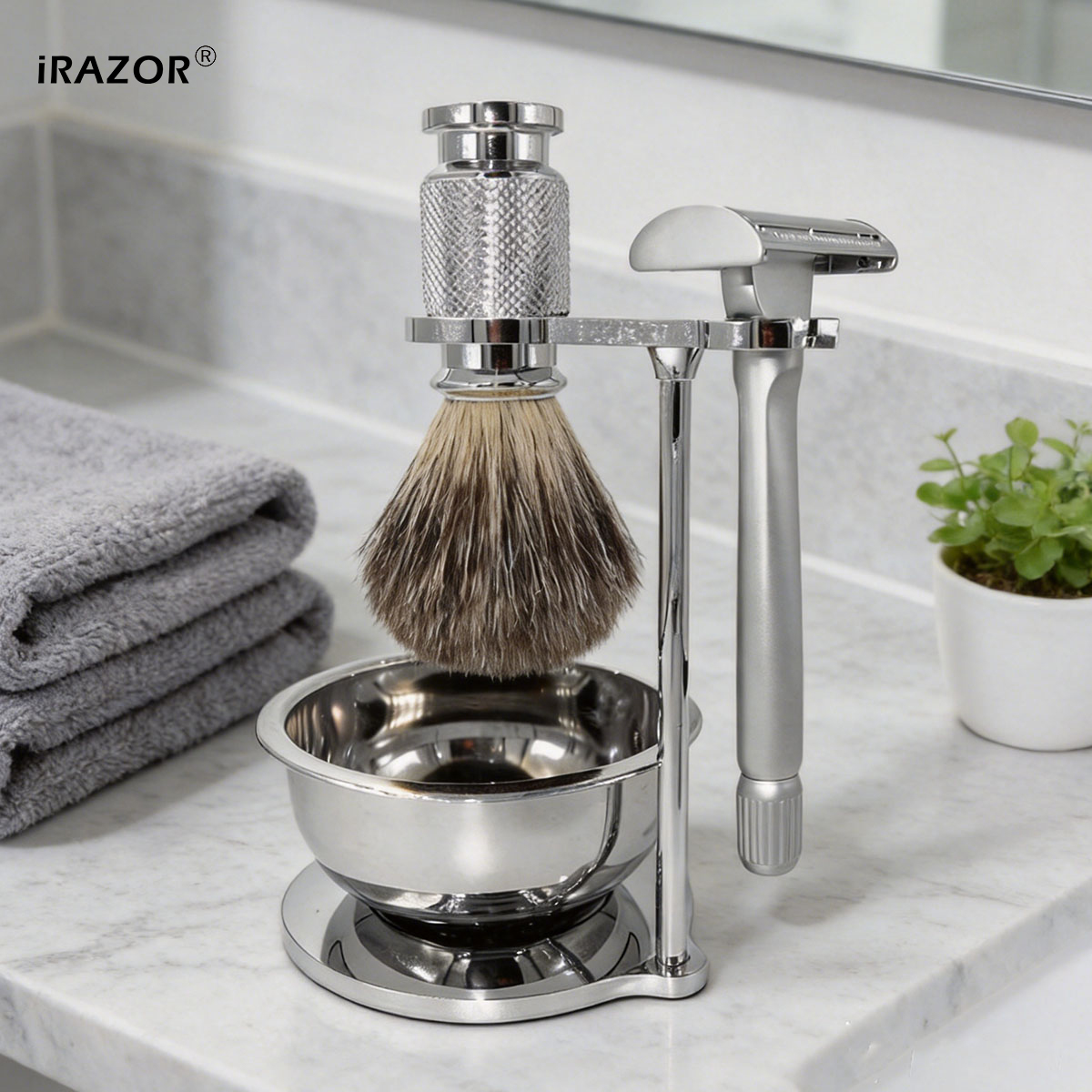 iRAZOR Butterfly Open Double E - Mens Grooming Kit Gift Set recensie en prijs