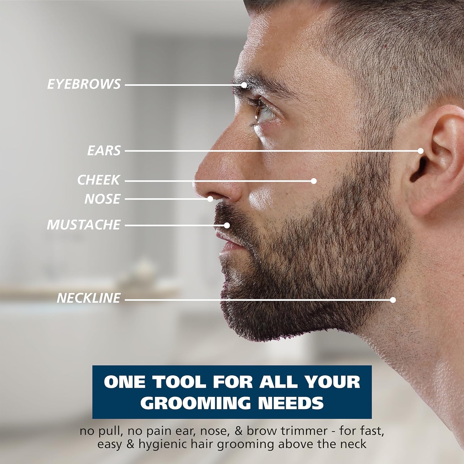 VGR Wasbare neushaartrimmer Ba - Nose Hair Trimmer recensie en prijs