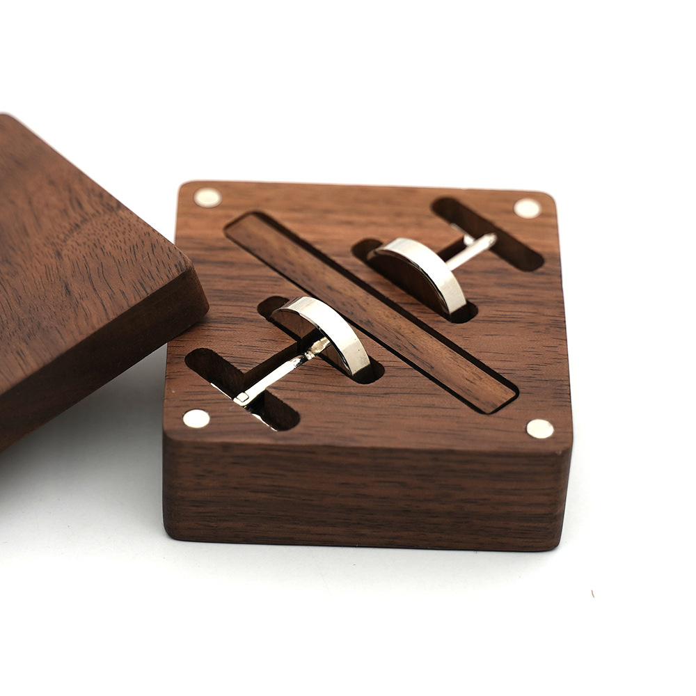 Op maat gegraveerde houten bru - Mens Grooming Box recensie en prijs