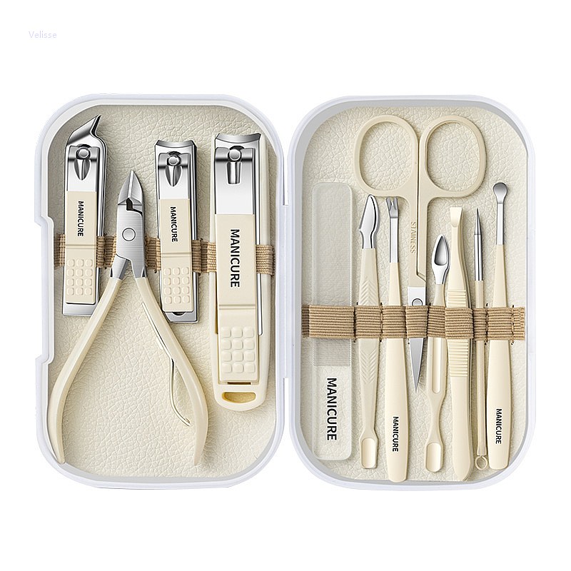12-delige complete manicure- e - Mens Grooming Kit Gift Set recensie en prijs
