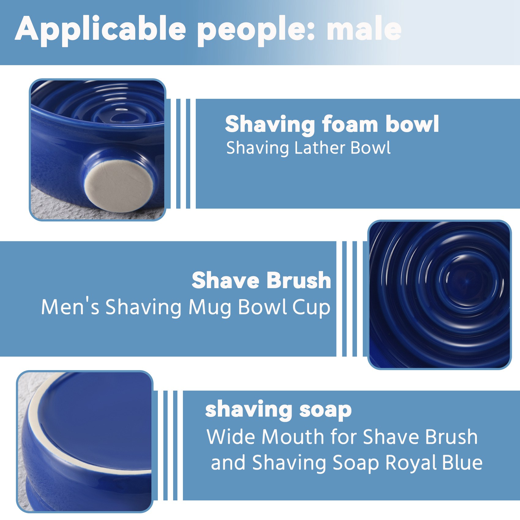 YCOC- Scheermok voor heren, ko - Shaving Bowl Soap recensie en prijs