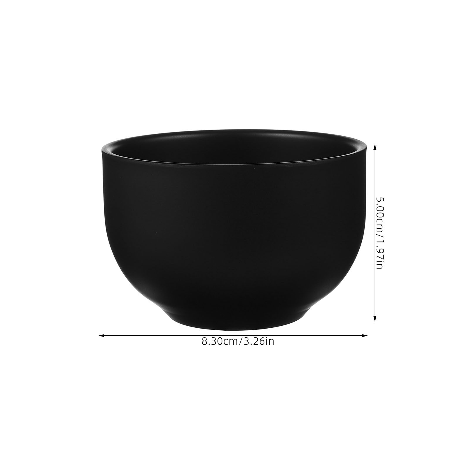 Zwarte heren scheerkom van roe - Shaving Bowl Soap recensie en prijs