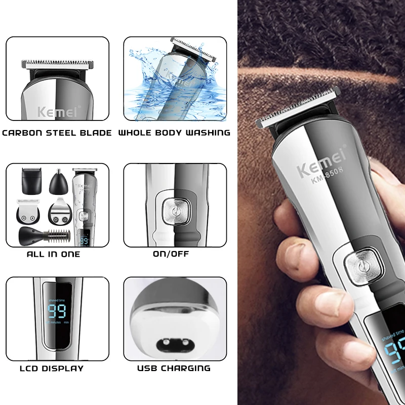 Kemei Professionele Multifunct - Mens Grooming Box recensie en prijs