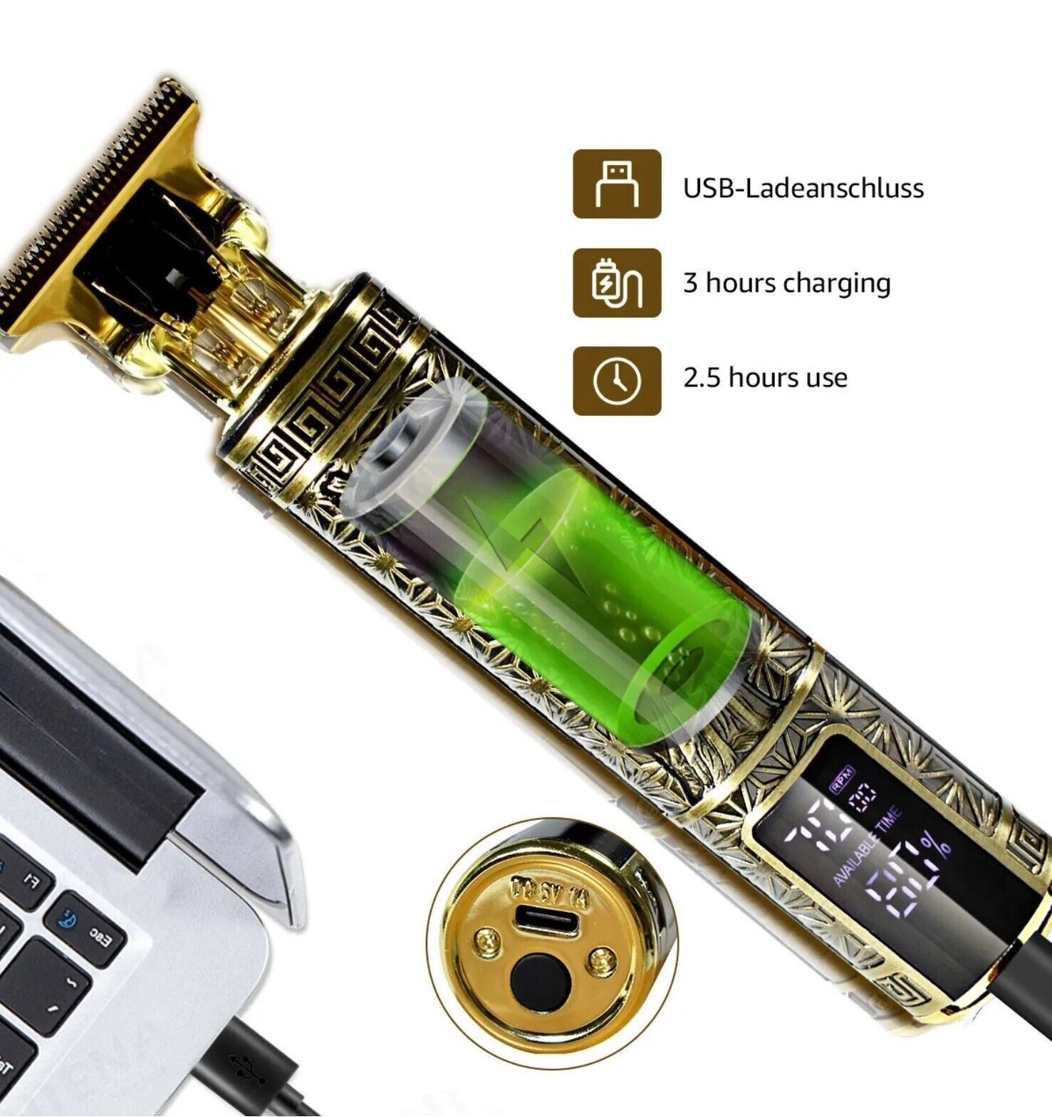 USB Oplaadbare Elektrische Dra - Men'S Grooming Guide recensie en prijs